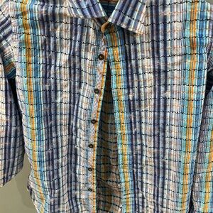 Brandolini crinkled texture dress shirt